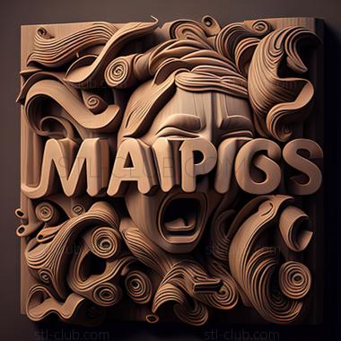 3D модель Игра без слов (STL)